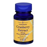Dietary Supplement Foster & Thrive™ Cranberry 500 mg Strength Tablet 30 per Bottle