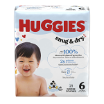 Unisex Baby Diaper Huggies® Snug & Dry Size 6 Disposable Heavy Absorbency