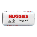 Unisex Baby Diaper Huggies® Snug & Dry Size 6 Disposable Heavy Absorbency
