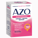 Probiotic Dietary Supplement AZO DUAL PROTECTION 30 per Box Capsule