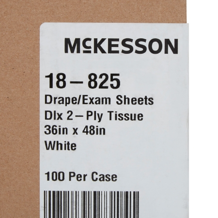 General Purpose Drape McKesson Physical Exam Drape 36 W X 48 L Inch NonSterile