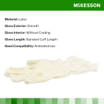 Exam Glove McKesson Confiderm® Small NonSterile Latex Standard Cuff Length Smooth Ivory Not Rated
