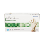 Exam Glove McKesson Confiderm® Large NonSterile Latex Standard Cuff Length Smooth Ivory Not Rated