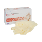 Exam Glove McKesson X-Large NonSterile Stretch Vinyl Standard Cuff Length Smooth Ivory Not Rated