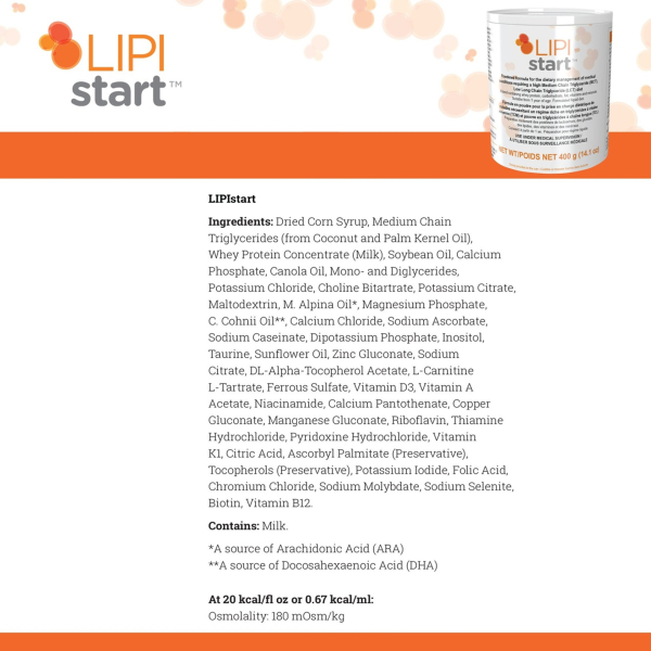 Vitaflo LIPIstart Powder Formula