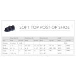 Soft Top Post-Op Shoe Össur® Medium Adult Black