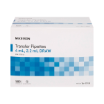McKesson Transfer Pipette 3.9 mL Capacity 0.5 to 1 mL Graduation Increments NonSterile