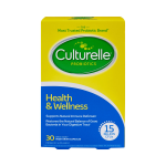 Probiotic Dietary Supplement Culturelle® 30 per Bottle Capsule