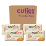 Unisex Baby Diaper Cuties® Complete Care Size 1 Disposable Heavy Absorbency