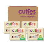 Unisex Baby Diaper Cuties® Complete Care Size 2 Disposable Heavy Absorbency