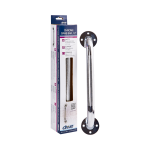 Wall Grab Bar drive™ Chrome Finish Knurled Steel