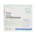 Absorbent Underwear McKesson Ultra Pull On with Tear Away Seams Adult X-Large Unisex Disposable Heavy Absorbency