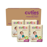 Unisex Baby Diaper Cuties® Complete Care Size 6 Disposable Heavy Absorbency