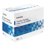 McKesson Transfer Pipette 5 mL 0.5 to 1 mL Graduation Increments NonSterile