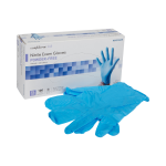 Exam Glove McKesson Confiderm® 3.8 X-Large NonSterile Nitrile Standard Cuff Length Textured Fingertips Blue Not Rated