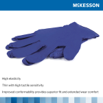 Exam Glove McKesson Confiderm® 3.0 X-Large NonSterile Nitrile Standard Cuff Length Textured Fingertips Blue Chemo Tested / Fentanyl Tested