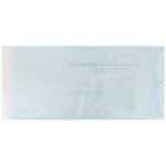 Sterilization Pouch McKesson Ethylene Oxide (EO) Gas / Steam 8 X 16 Inch White / Blue Self Seal Paper / Film