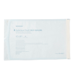 Sterilization Pouch McKesson Ethylene Oxide (EO) Gas / Steam 12 X 18 Inch White / Blue Self Seal Paper / Film