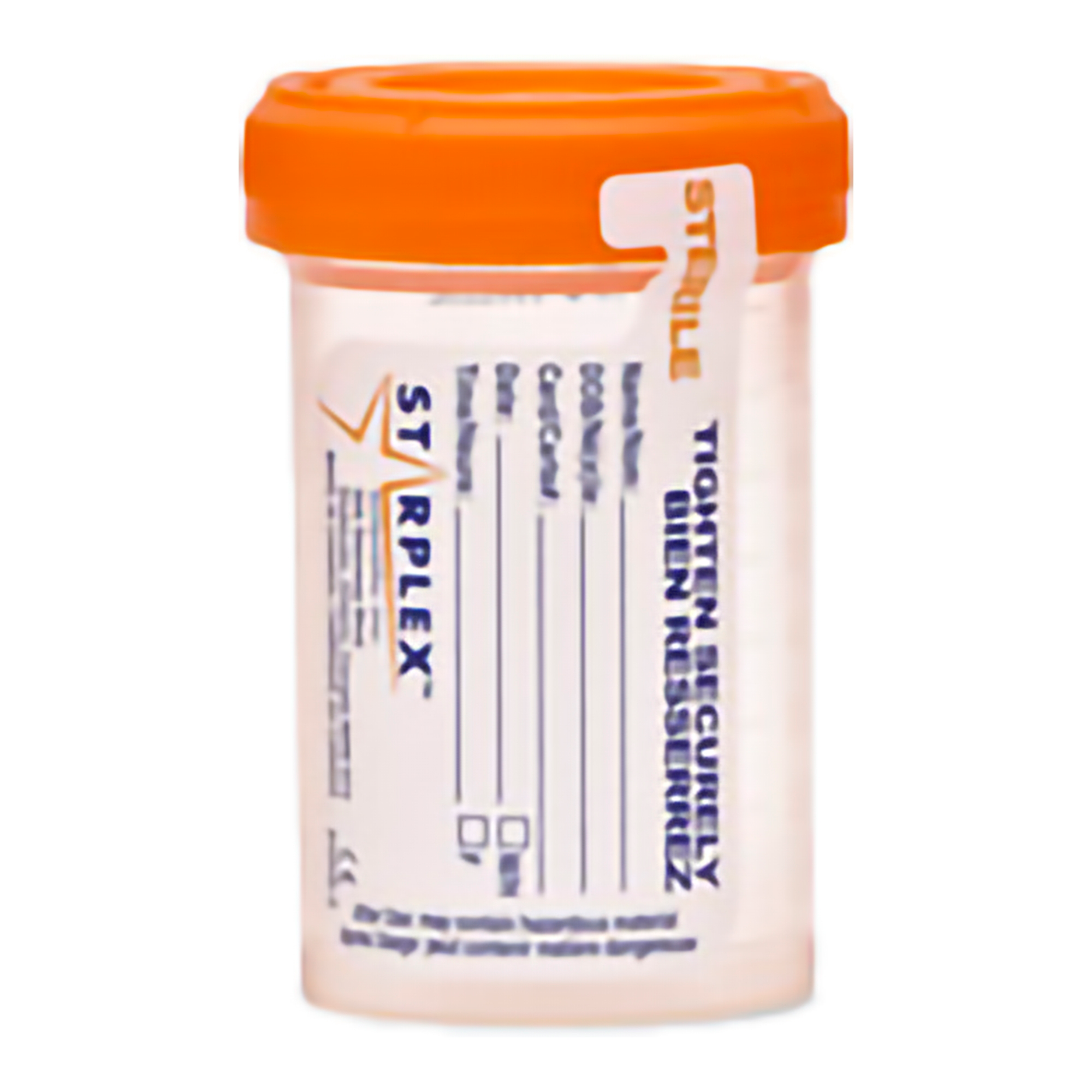 Specimen Container LeakBuster™ 48 mm Opening 90 mL (3 oz.) Screw Cap Patient Information OR Sterile