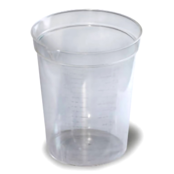 Urine Specimen Container with Pour Spout 72 X 87 mm 192 mL (6.5 oz.) Without Closure Unprinted NonSterile