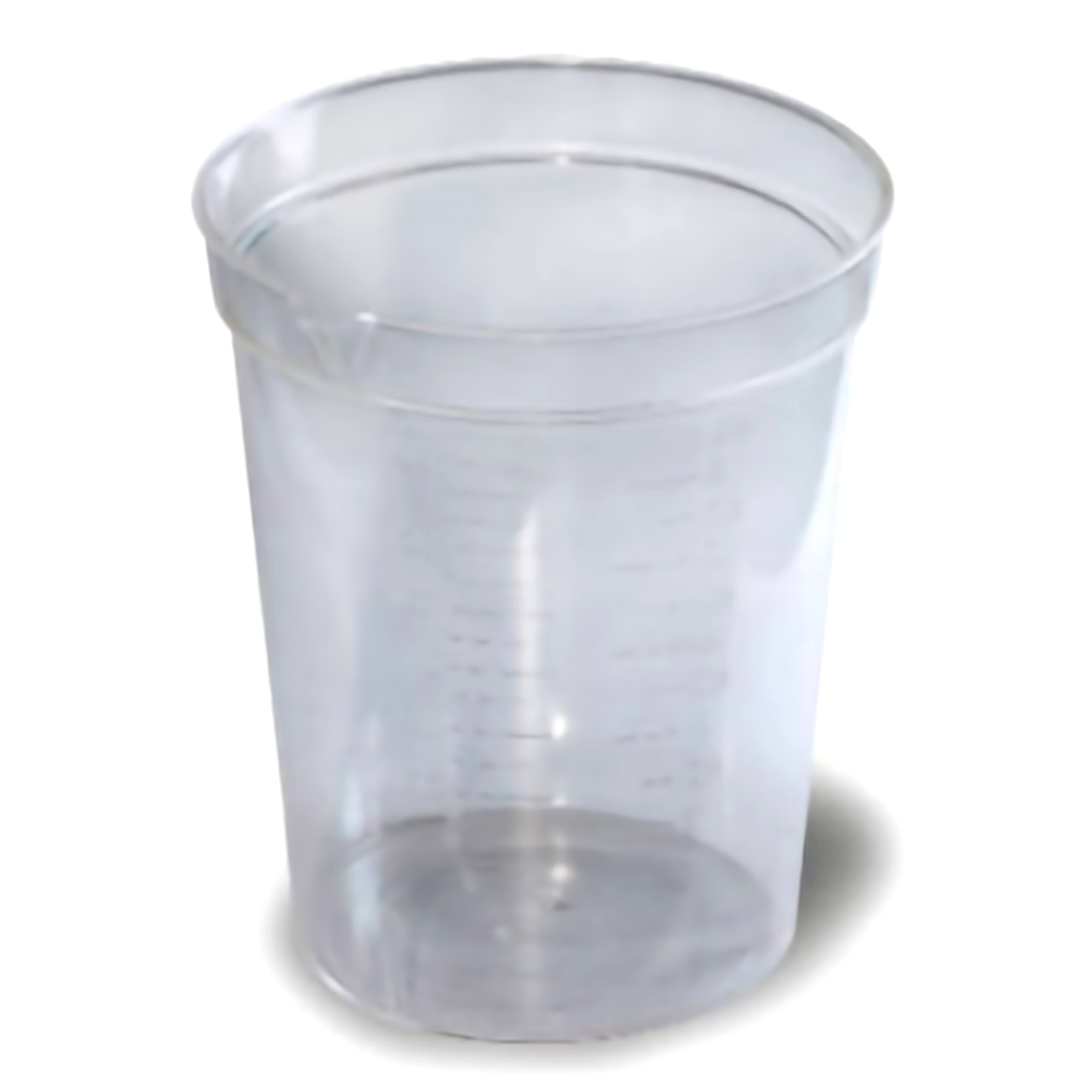 Urine Specimen Container with Pour Spout 72 X 87 mm 192 mL (6.5 oz.) Without Closure Unprinted NonSterile Urine Specimen Container with Pour Spout 72 X 87 mm 192 mL (6.5 oz.) Without Closure Unprinted NonSterile