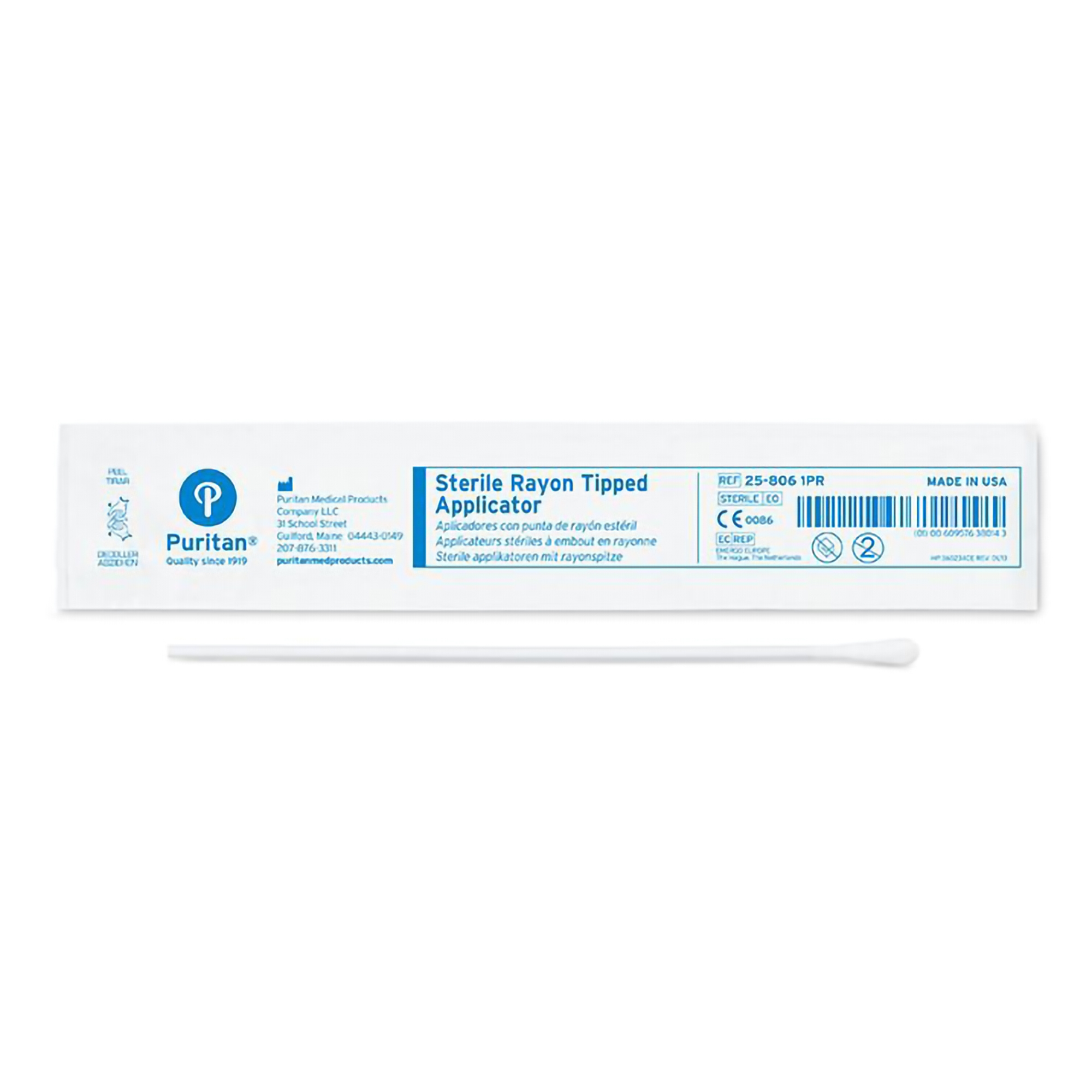 Puritan® Specimen Collection Swab 6 Inch Length Sterile