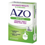 Urinalysis Test Kit AZO Test Strips® Urinary Tract Infection Detection 3 Tests CLIA Waived