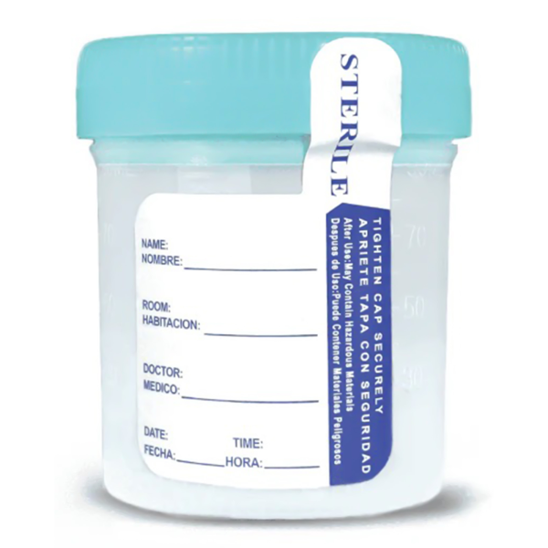 Urine Specimen Container 90 mL (3 oz.) Sterile