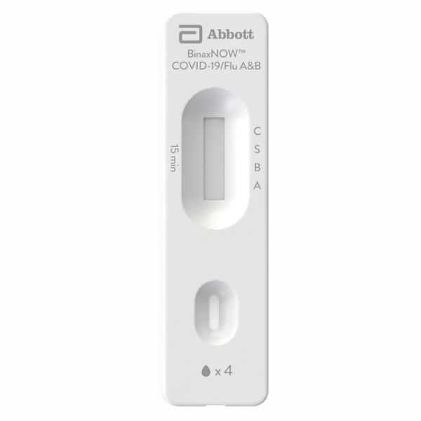 Respiratory Test Kit BinaxNOW™ COVID-19 / Flu A&B (Professional) 25 Tests CLIA Waived
