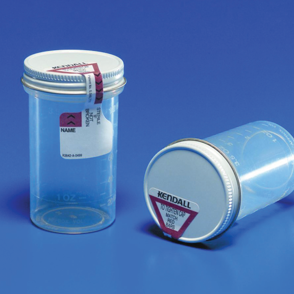 Specimen Container Precision™ 2-1/2 X 2-3/4 Inch 120 mL (4 oz.) Screw Cap Unprinted Sterile