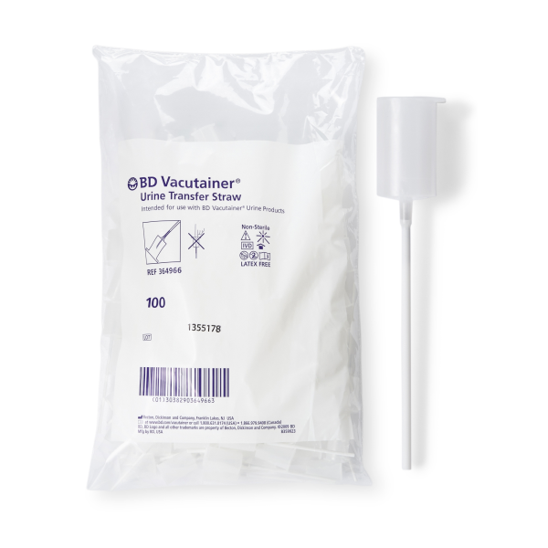 Urine Transfer Straw Vacutainer® For BD Vacutainer® Urine Collection System