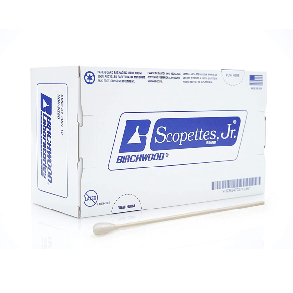 Scopettes® Jr. OB/GYN Swab 8 Inch Length NonSterile