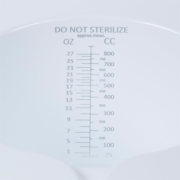 Commode Specimen Collector McKesson 800 mL (27 oz.) Without Closure Unprinted NonSterile