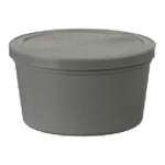 Stool Specimen Container 240 mL (8 oz.) Snap-On Lid Patient Information NonSterile