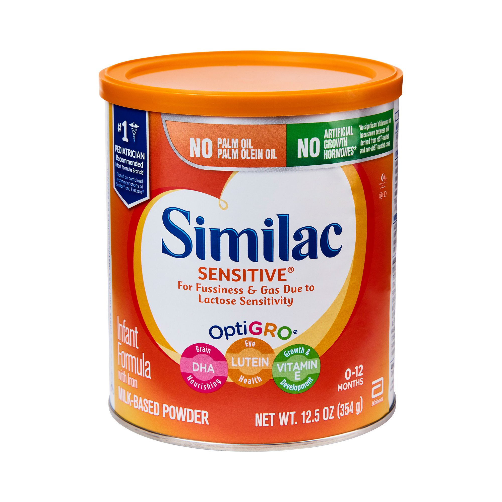 Infant Formula Similac Sensitive® Unflavored 12.5 oz. Can Powder Iron Lactose Sensitivity Infant Formula Similac Sensitive® Unflavored 12.5 oz. Can Powder Iron Lactose Sensitivity