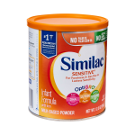Infant Formula Similac Sensitive® Unflavored 12.5 oz. Can Powder Iron Lactose Sensitivity