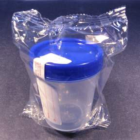 Specimen Container Fisherbrand™ 120 mL (4 oz.) Screw Cap Patient Information Sterile