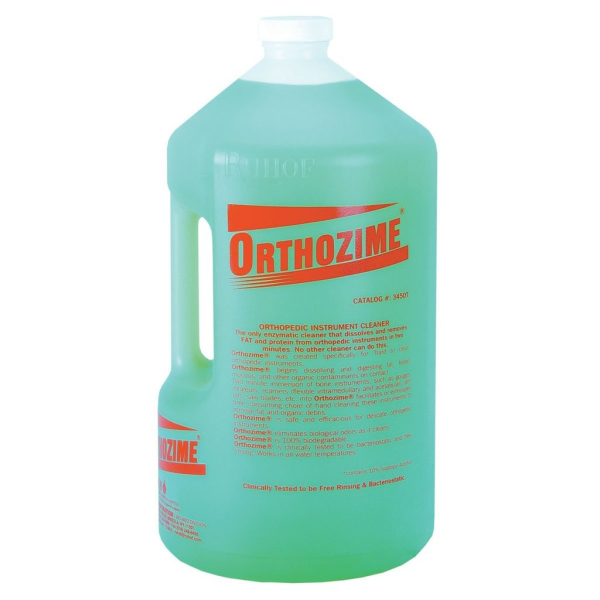 Multi-Enzymatic Instrument Detergent Orthozime® Liquid 1 gal. Jug Tropical Scent