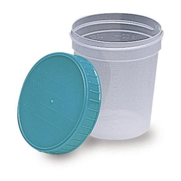 Specimen Container Gent-L-Kare™ 133 mL (4.5 oz.) Screw Cap Patient Information NonSterile