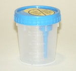 Urine Specimen Container with Integrated Transfer Device Vacutainer® 120 mL (4 oz.) Screw Cap Unprinted Sterile