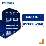 Slipper Socks McKesson Unisex Adult Bariatric / X-Wide Single Tread Single Patient Use Royal Blue