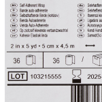 Cohesive Bandage 3M™ Coban™ 2 Inch X 5 Yard Self-Adherent Closure Blue NonSterile Standard Compression