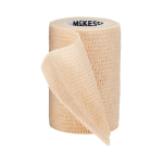 Cohesive Bandage McKesson 3 Inch X 5 Yard Self-adherent Closure Tan NonSterile Standard Compression