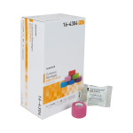 Cohesive Bandage McKesson 1-1/2 Inch X 5 Yard Self-adherent Closure Purple / Pink / Green / Light Blue / Royal Blue / Red NonSterile Standard Compression