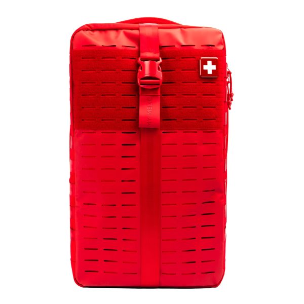 First Aid Kit My Medic™ The MEDIC Pro 10 Person Red Nylon Backpack