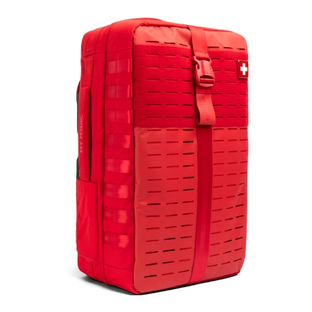 First Aid Kit My Medic™ The MEDIC Pro 10 Person Red Nylon Backpack