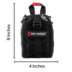 Trauma First Aid Kit My Medic™ TFAK Black Nylon Bag