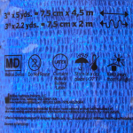 Cohesive Bandage CoFlex® 3 Inch X 5 Yard Self-Adherent Closure Teal / Blue / White / Purple / Red / Green NonSterile 14 lbs. Tensile Strength