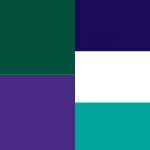 Cohesive Bandage CoFlex® 2 Inch X 5 Yard Self-Adherent Closure Teal / Blue / White / Purple / Green NonSterile 14 lbs. Tensile Strength