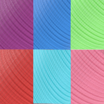 Cohesive Bandage Sensi-Wrap 1 Inch X 5 Yard Self-Adherent Closure Red / Green / Purple / Dark Blue / Pink / Light Blue NonSterile Standard Compression